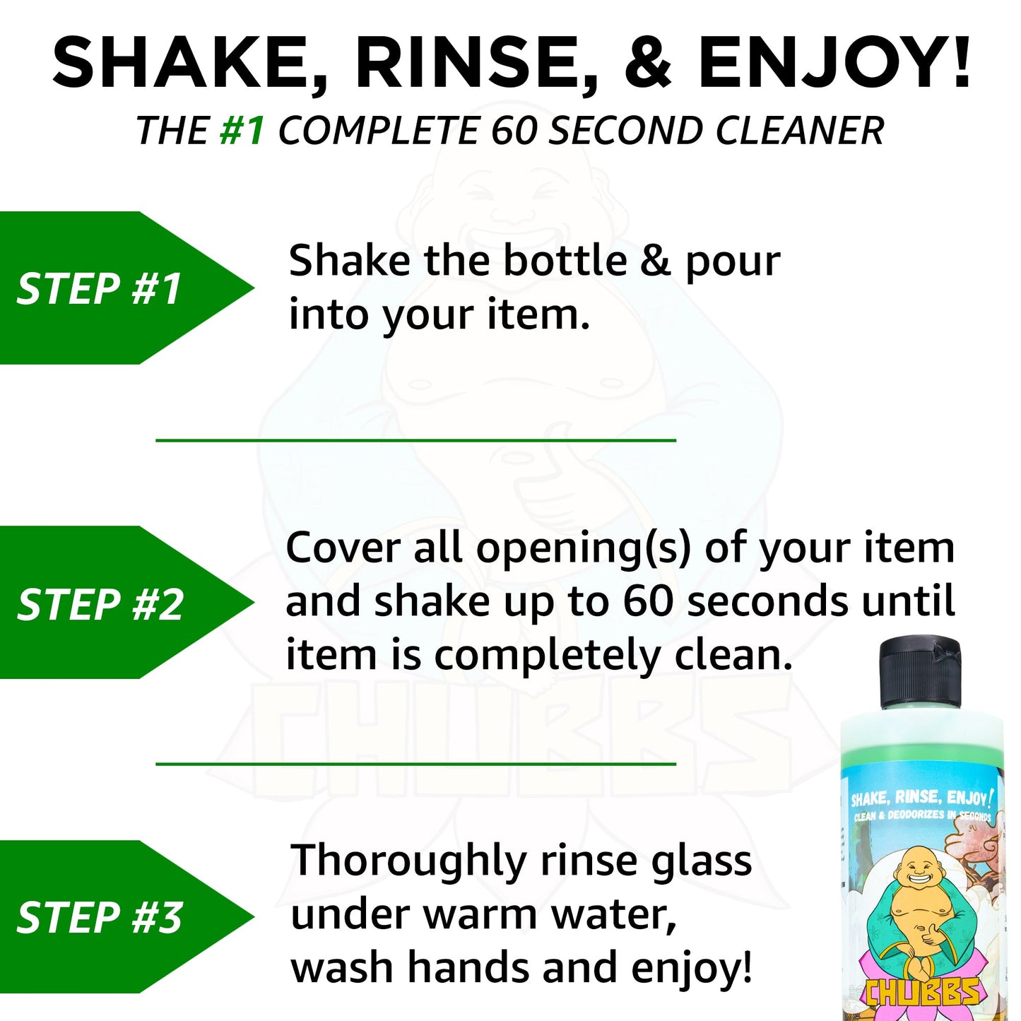 Chubbs Premium Glass Cleaner 32oz (Case of 9)