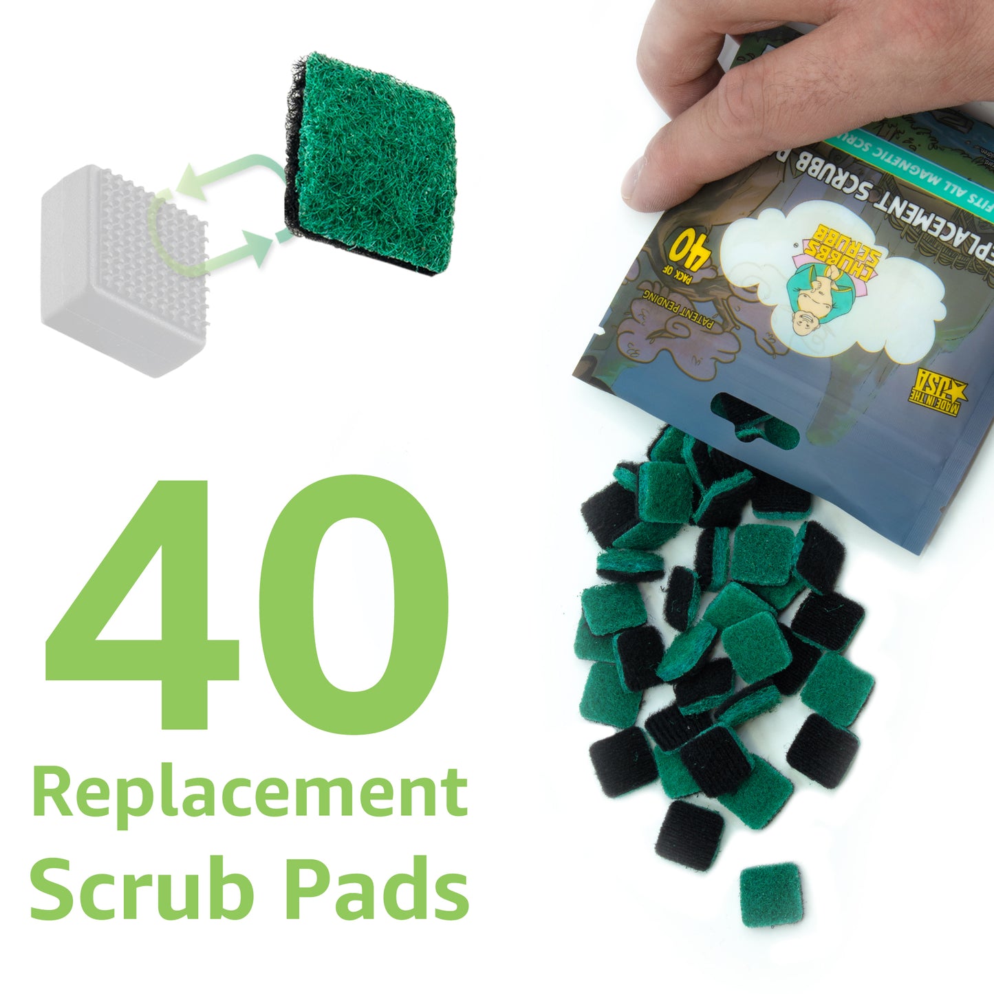 Chubbs Replacement Pads (Case of 5)