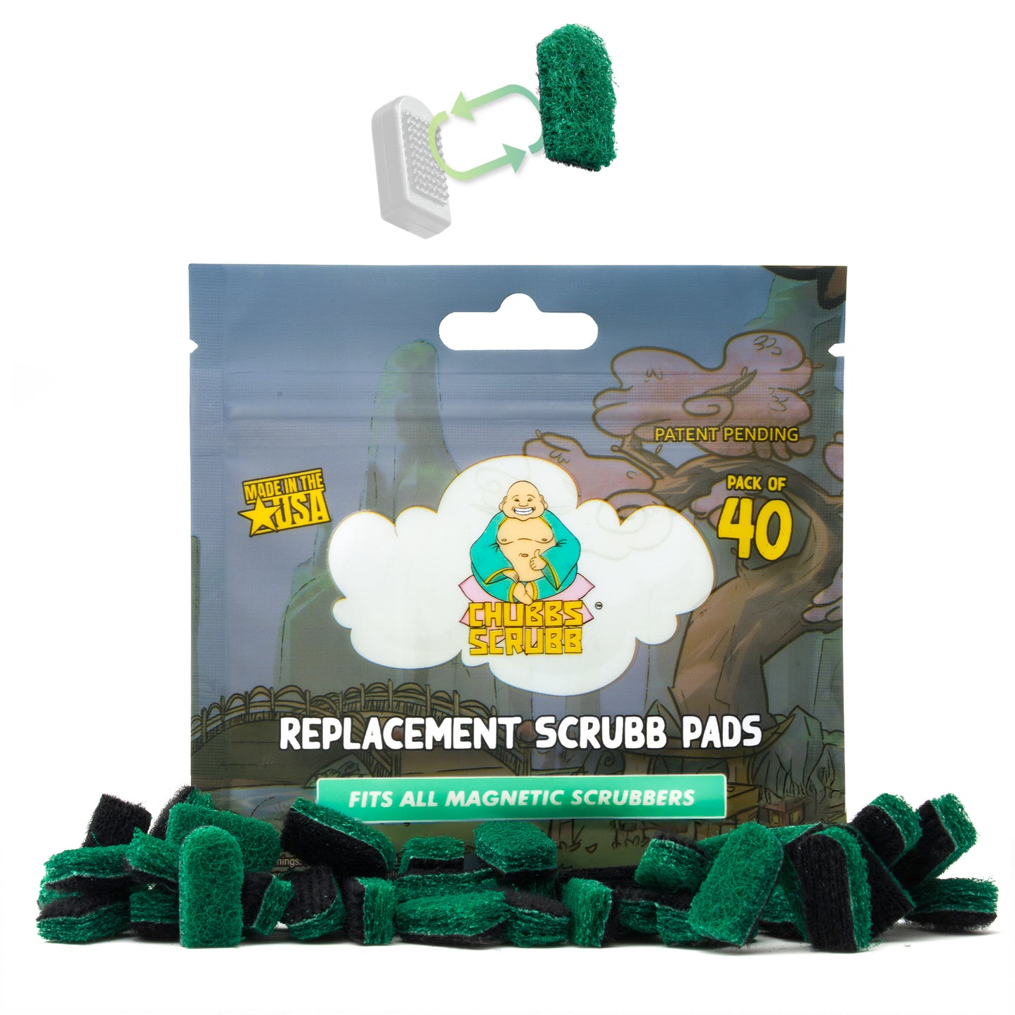 Chubbs Replacement Pads