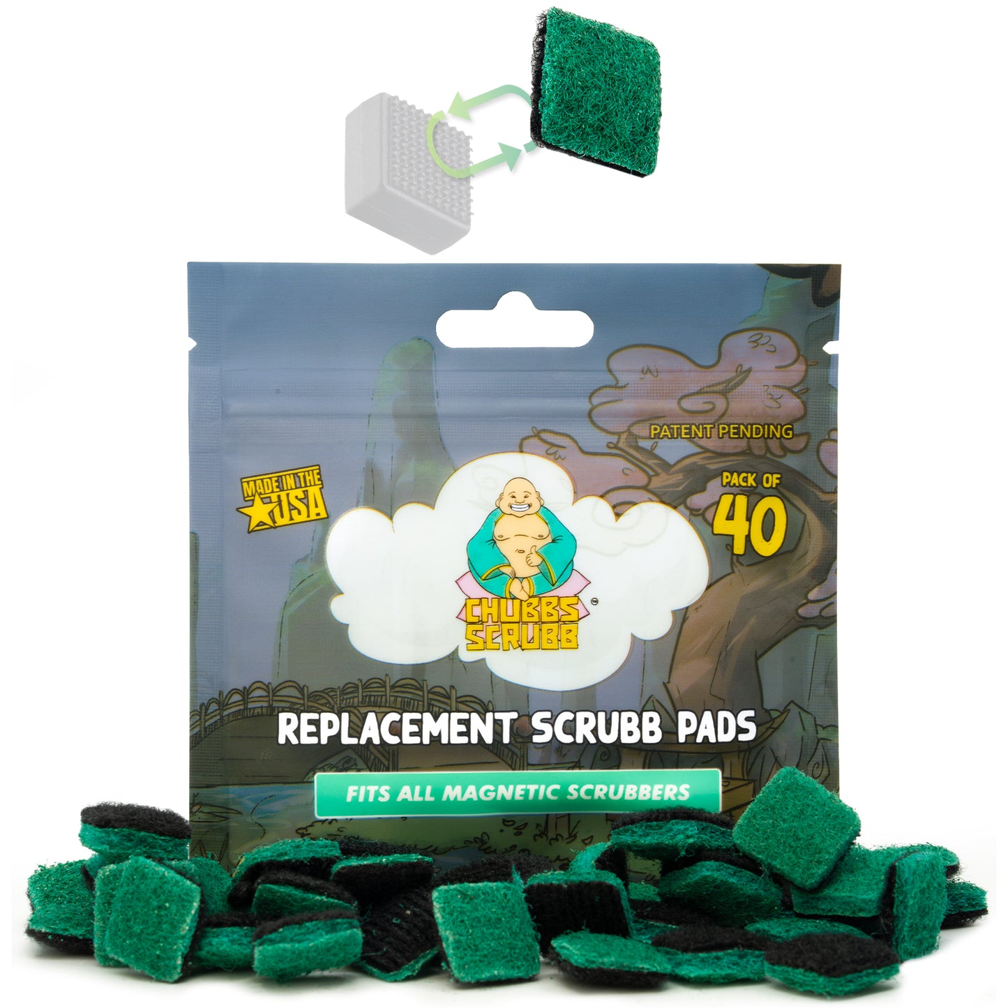 Chubbs Replacement Pads